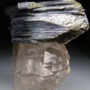 Tourmaline on Quartz