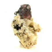 Pink Fluorite + Adularia.