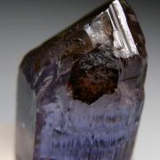 Allanite on Tanzanite