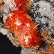 Inesite on Quartz