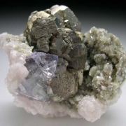 Fluorite, Arsenopyrite, Dolomite