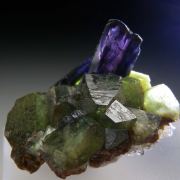 Vivianite with Ludlamite