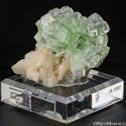 Apophyllite with Stilbite