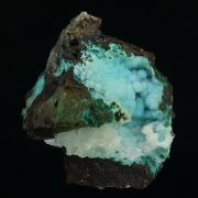 Drusy Quartz on Chrysocolla