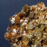 Wulfenite with Descloizite, Mottramite?