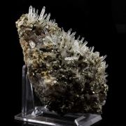 Siderite, Quartz, Pyrite.