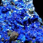 Azurite with Malachite