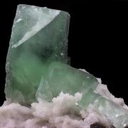 Fluorite, Quartz.