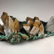 new find - BARYTE, MALACHITE