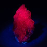 Corundum var. Ruby with Calcite