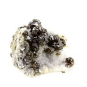 Sphalerite (Cleophane), Quartz.