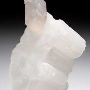 Beryllonite with Quartz