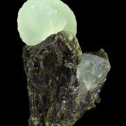 Prehnite on Epidote