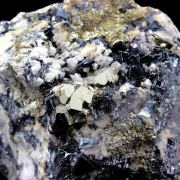 Pyrite, Hematite.