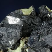 Magnetite with Quartz (var. Chalcedony)