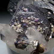 Ferberite with Quartz