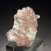 gem pink GARNET var. GROSSULAR, DIOPSIDE