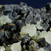 Magnetite with Quartz (var. Chalcedony)