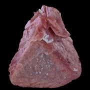 Rhodochrosite with Fluorite