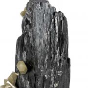 Ilvaite With Quartz Included By Hedenbergite