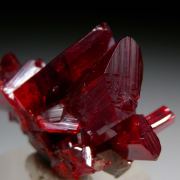 Realgar with Calcite