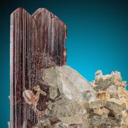 Brookite  on Quartz