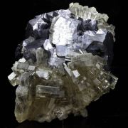 Baryte + Galena.