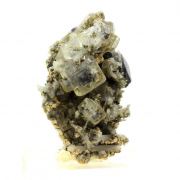 Fluorite + Sphalerite.