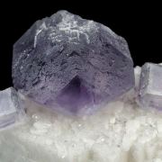 Fluorite on Dolomite Floater