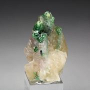 gem GARNET var. GROSSULAR var. CHROMIAN, PREHNITE