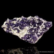 Fluorite with Quartz and Laumontite