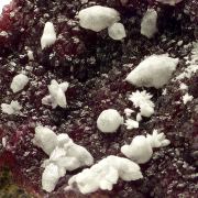 Roselite, calcite