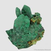 Malachite pseudo. after Azurite