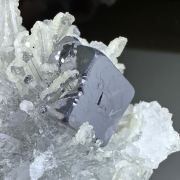 Galena, quartz, calcite, dolomite