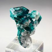 DIOPTASE, CALCITE