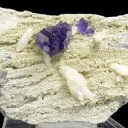 Fluorite, calcite