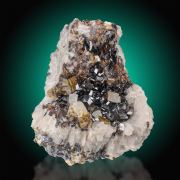 Sphalerite  & Siderite & Calcite