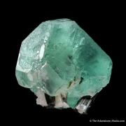 Fluorite with Tourmaline inclusion