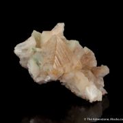 Powellite on Stilbite