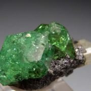 Tsavorite with Pyrite