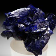 Azurite with Malachite