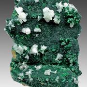 Cerussite, malachite