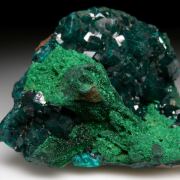 Dioptase with Malachite