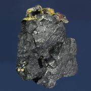 Magnetite with Quartz (var. Chalcedony)