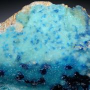 Veszelyite on Hemimorphite