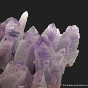 Quartz var. Amethyst with phantoms