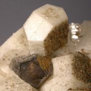 Microcline with Smokey Quartz