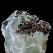 Fluorite + Pyrite.