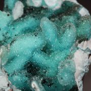 CHRYSOCOLLA, QUARTZ