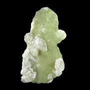 Prehnite “BOOT”-shaped cast after Anhydrite with Calcite